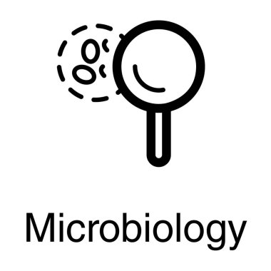 Çizgi tasarımında atom araştırma vektörü 
