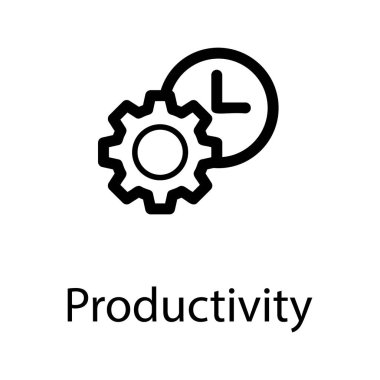 Hat verimlilik yönetimi vektör tasarımı 