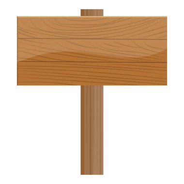 Kılavuz tahtası simgesinin düz tasarımı.