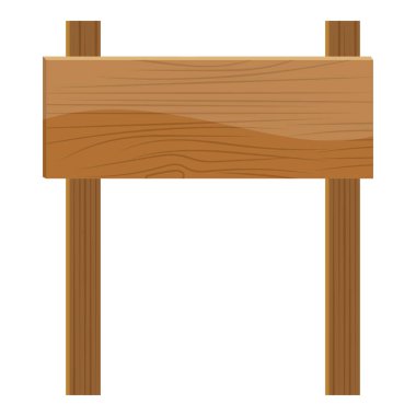 Kılavuz tahtası simgesinin düz tasarımı.