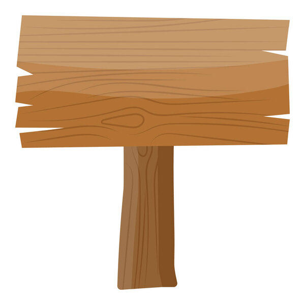 Плоский дизайн иконки деревянной вывески
.