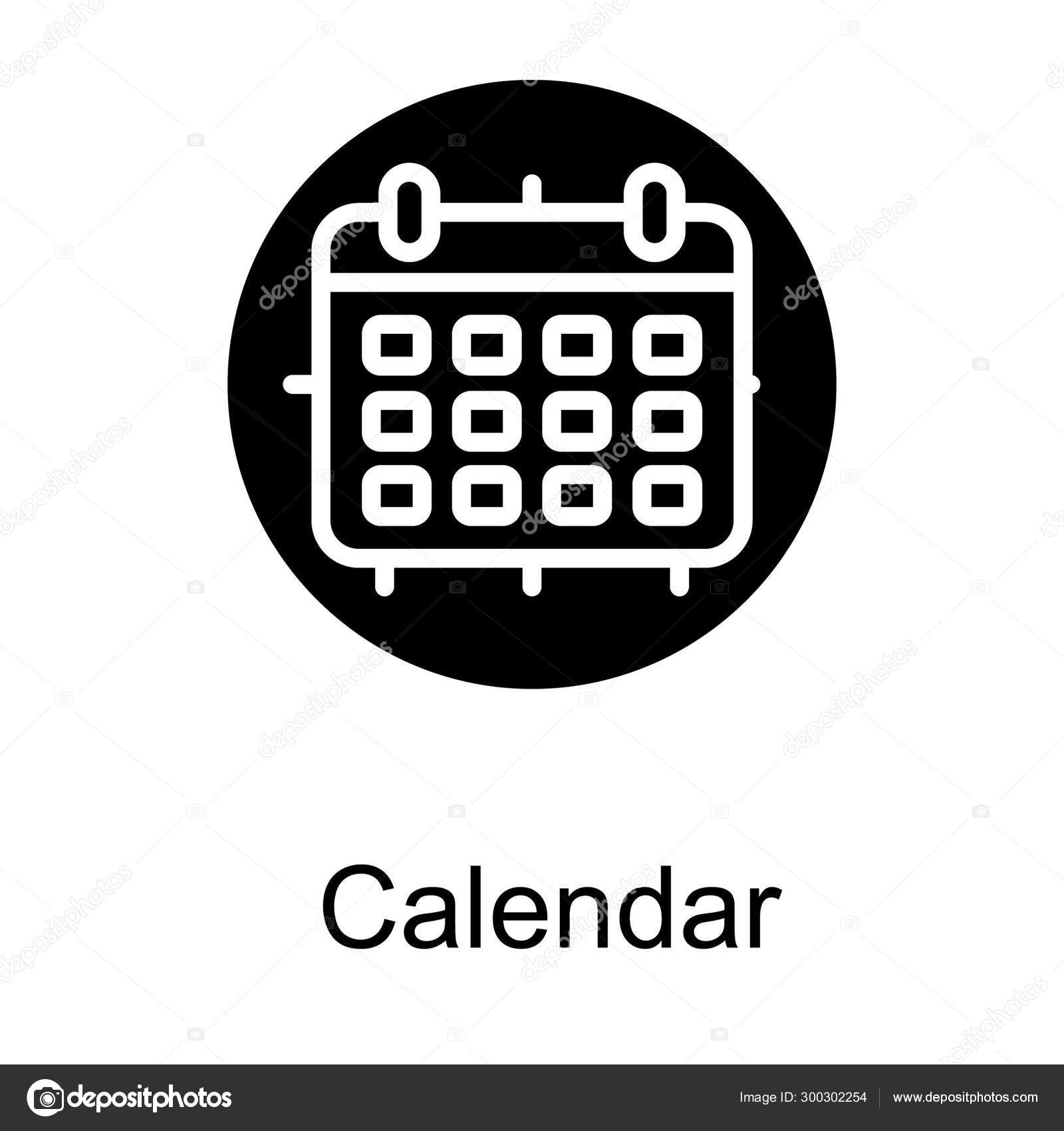 Calendar Logo Filled Design Stock Vector Image by ©vectorspoint #300302254
