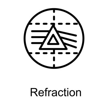 Çizgi tasarımında kırılma logosu 