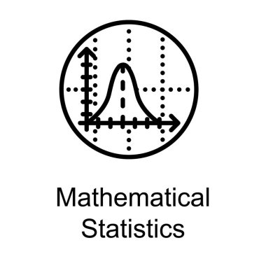 Çizgi logosunda matematiksel istatistikler