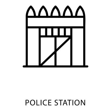 Polis karakolu bina hattı tasarımı 