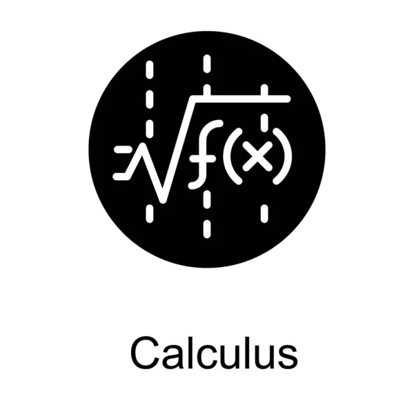 Logo Calculus Solidnej Konstrukcji — Wektor stockowy