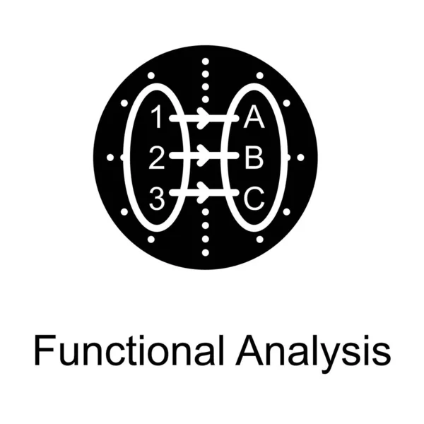 字形设计中的数学逻辑徽标 — 图库矢量图片