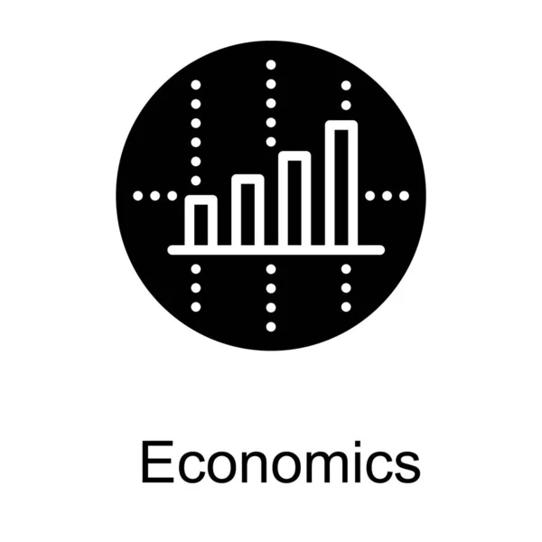 Sağlam Tasarımın Ekonomi Logosu — Stok Vektör