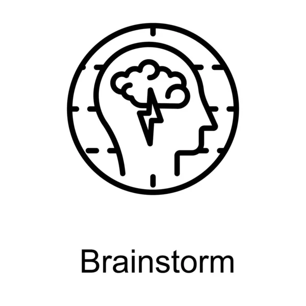 로고의 브레인스토밍 — 스톡 벡터