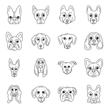 Özel olarak tasarlanmış köpek çizimleri vektör paketi projenizi fantastik yapmak için burada. Mutlu İndirme! 