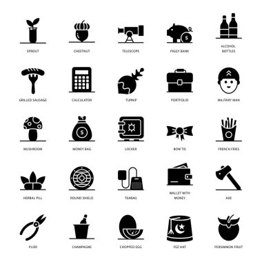 Tasarım projeniz için glyph simgeleri paketini sıyoruz. Kullanılabilir vektörlerin tasarım ihtiyaçlarınız için kullanımı kolaydır. 