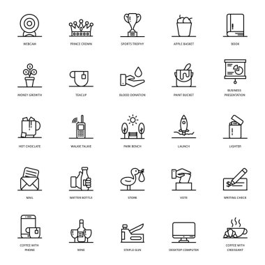 Tasarım projeniz için teknoloji hattı simgeleri paketini sıyoruz. Kullanılabilir vektörlerin tasarım ihtiyaçlarınız için kullanımı kolaydır. 