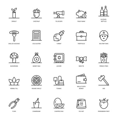 Tasarım projeniz için satır simgeleri paketini sıyoruz. Kullanılabilir vektörlerin tasarım ihtiyaçlarınız için kullanımı kolaydır. 