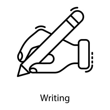 Satır vektöründe yazma simgesi