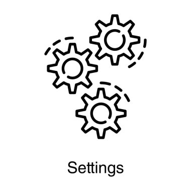 Satır vektör tasarımında simge ayarlama