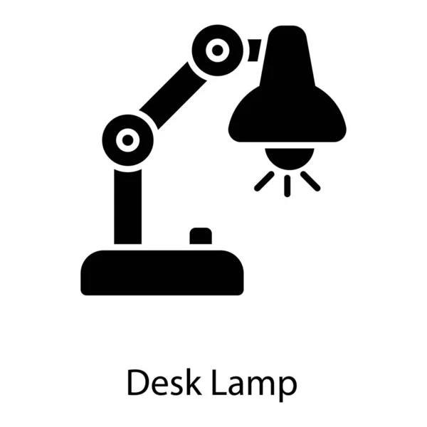 白の背景にランプのアイコンのデザイン — ストックベクタ