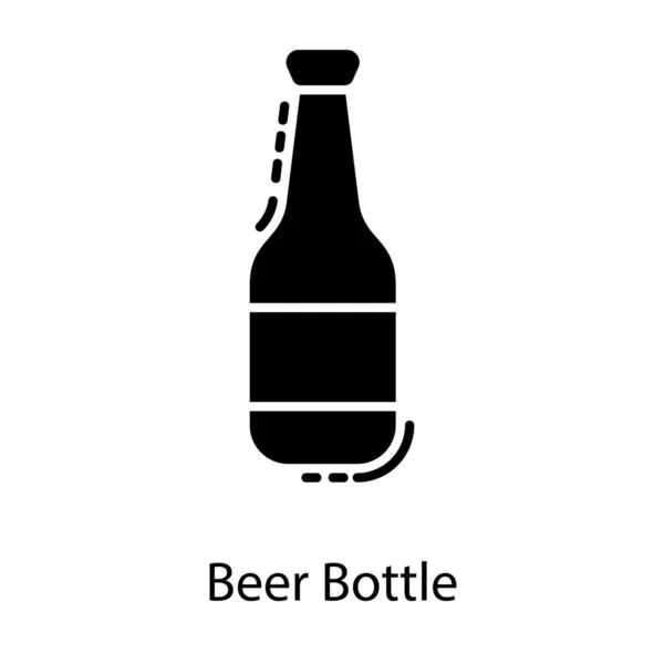 固体设计中的水瓶矢量 — 图库矢量图片