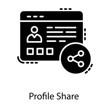 Web sitesi veri paylaşımı vektör tasarımı 