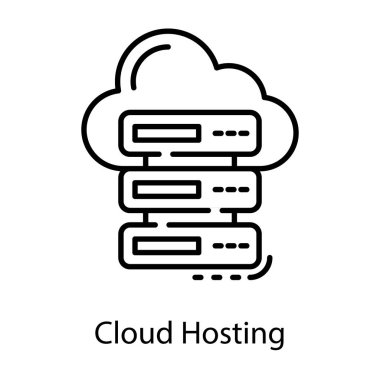 Beyaz arka planda bulut veri depolama 