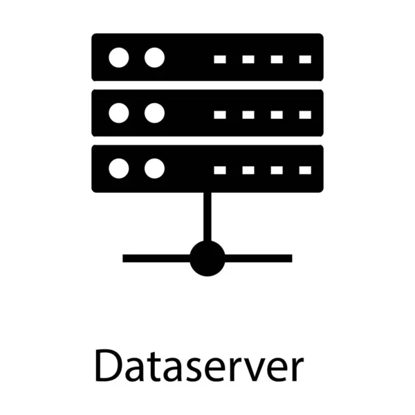 データ サーバー ラック ベクトル設計 — ストックベクタ