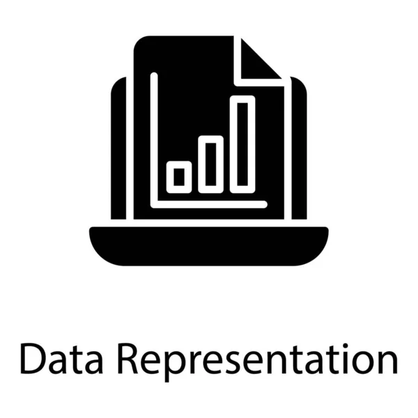 Solides Design Der Online Datenanalyse — Stockvektor