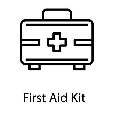 İlk yardım kutusu satırı simgesi 