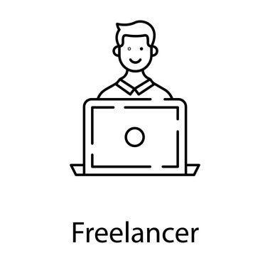 Freelancer vektör hattı tasarımı  