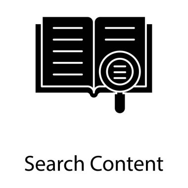 Katı tasarımda içerik simgesini arama 