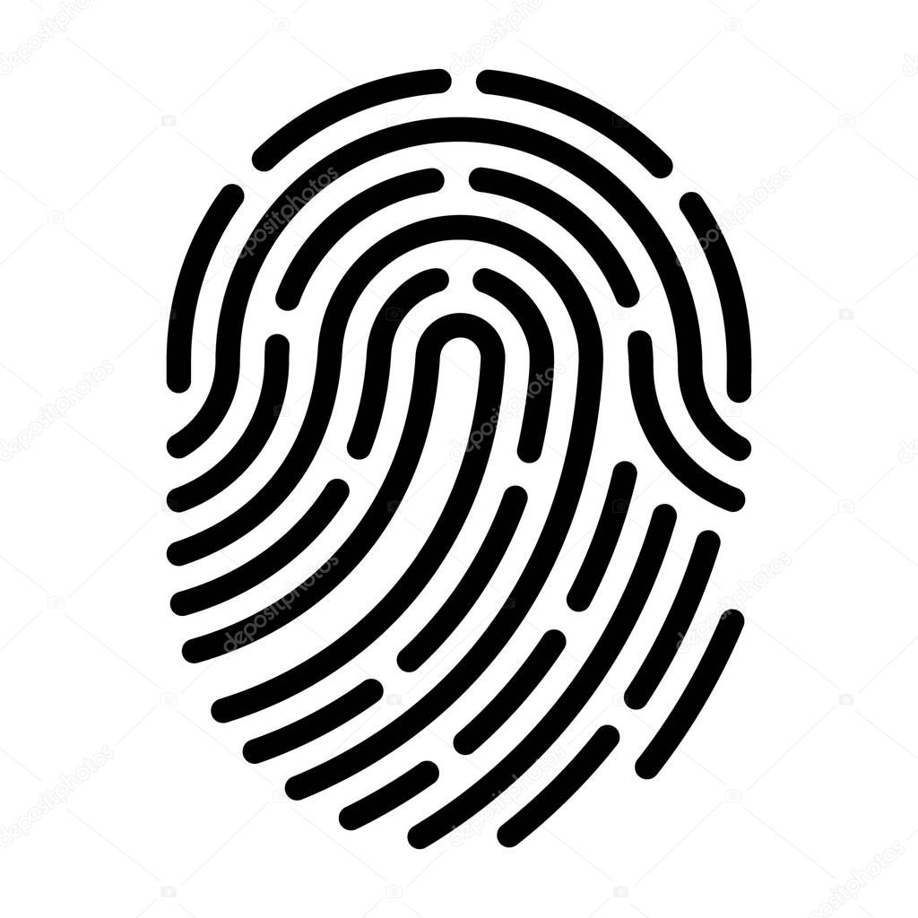 Line design of biometric identification 