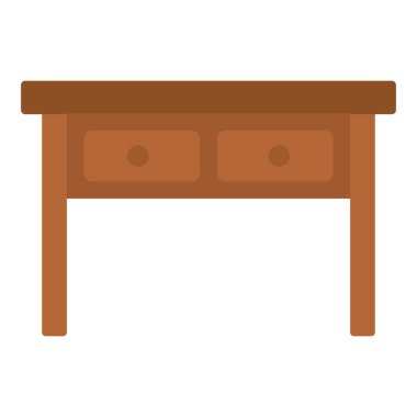 Düzçekmece vektör simgesi tasarımı 