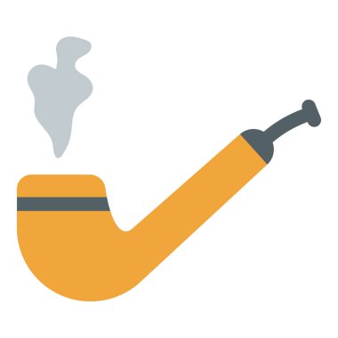 Sigara puro vektör düz tasarım 