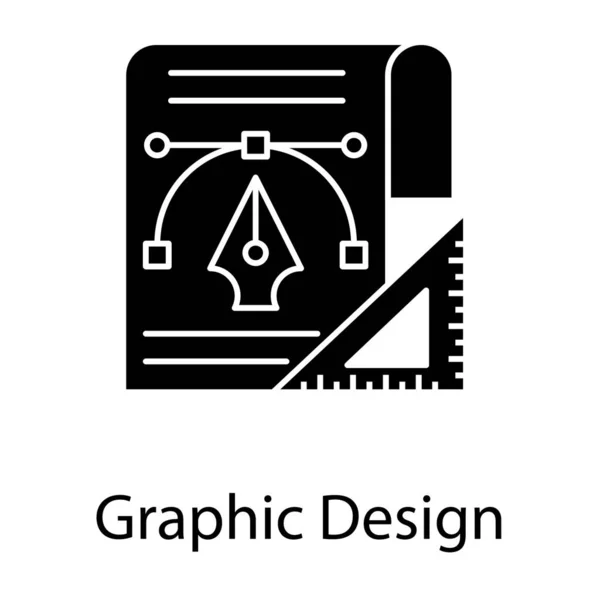 Diseño Gráfico Vector Icono — Archivo Imágenes Vectoriales