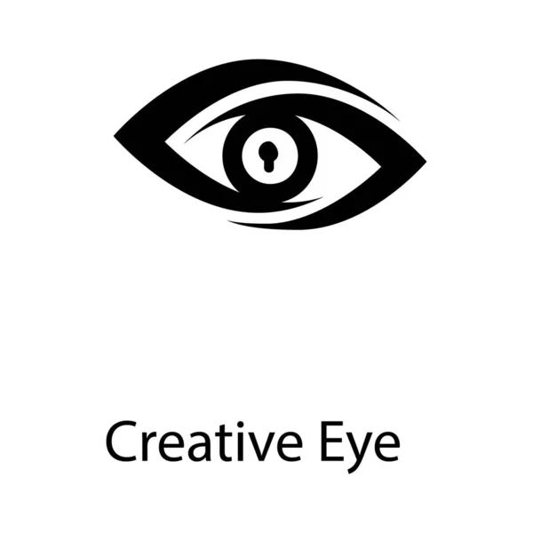 Design Eye Organ Vector Design — Stock vektor