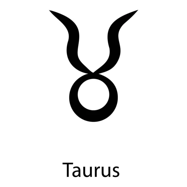 Taurus Vektor Pevném Designu — Stockový vektor