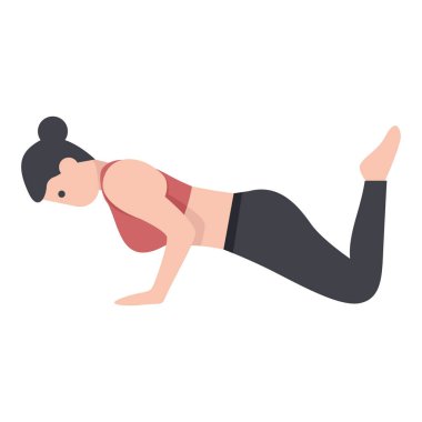 Düz tasarım yukarı itme simgesi