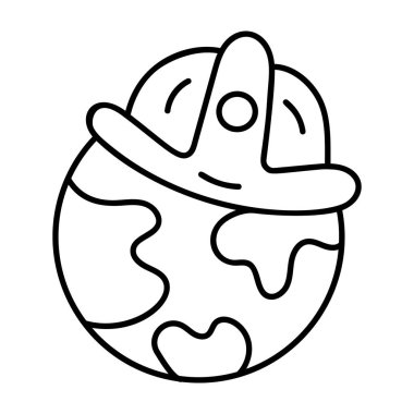 Dünya günü çizim vektör tasarımı 