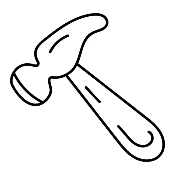 Construction Hammer Tool Vector Design — Stock Vector