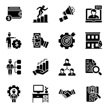 Çevrimiçi iş simgeleri seti arıyorsanız, daha fazla beklemeyin. Basit ama kavramsal iş simgesi koleksiyonu finans, iş ve diğer ilgili projeler tasarımı için olması gerekir. 