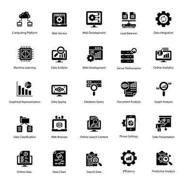 Burada mükemmel tasarlanmış ve projeleriniz için yararlı veritabanı glyph simgeleri, bir koleksiyon. Bu doğaçlama tutmak için indirme bağlantısına tıklayın. 