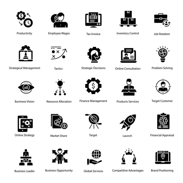 You Search Business Finance Icons Enhance Quality Standard Your Design — Stock Vector