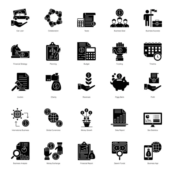 Çevrimiçi İş Somut Simgeleri Paketi