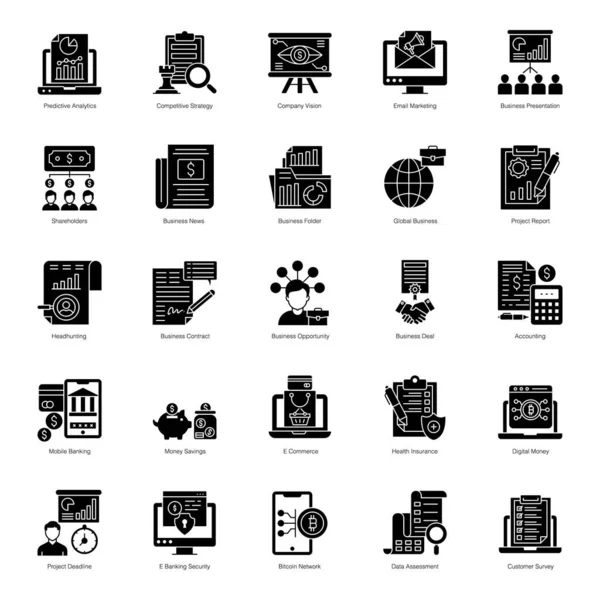 İş Büyümesi Simgeleri Paketi