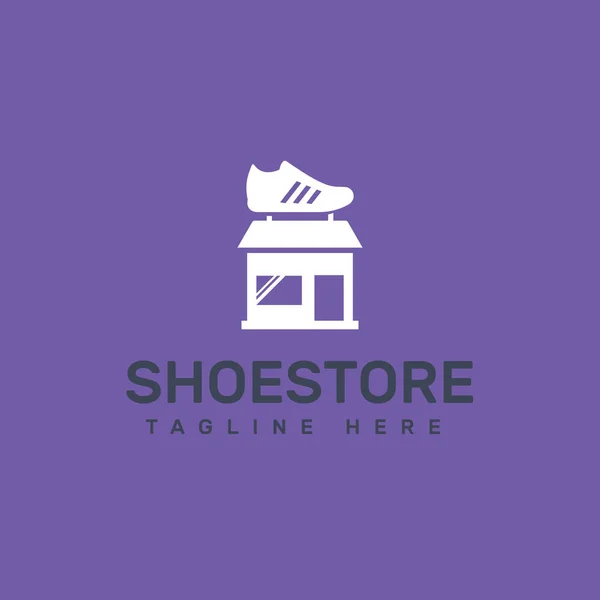 Ayakkabı Markasının Logosu — Stok Vektör