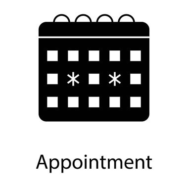 Beyaz arkaplanda atama simgesinin kavramsal simgesi.