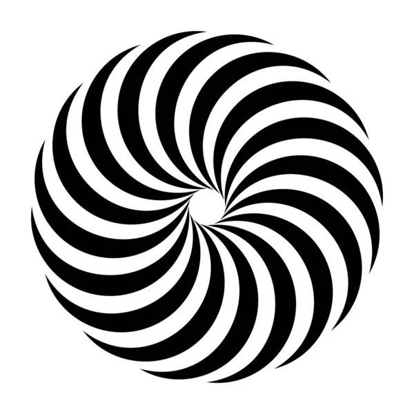 Cirkulär Geometri Design Mandala Motiv Ikon Glyf Vektor — Stock vektor