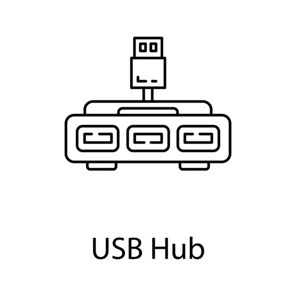 Usb 아이콘 — 스톡 벡터