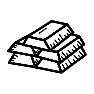 Altın külçeleri, el yapımı finans konsepti.