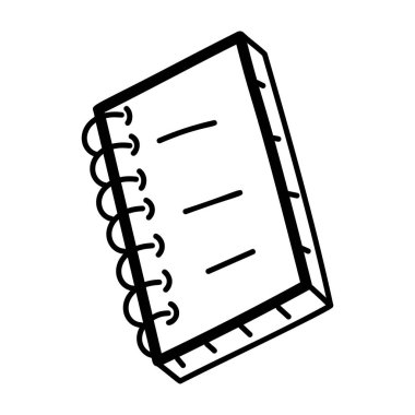 Not defteri, kağıt sayfaları yazmak, çizmek veya hatıra defteri yapmak için kullanılır..