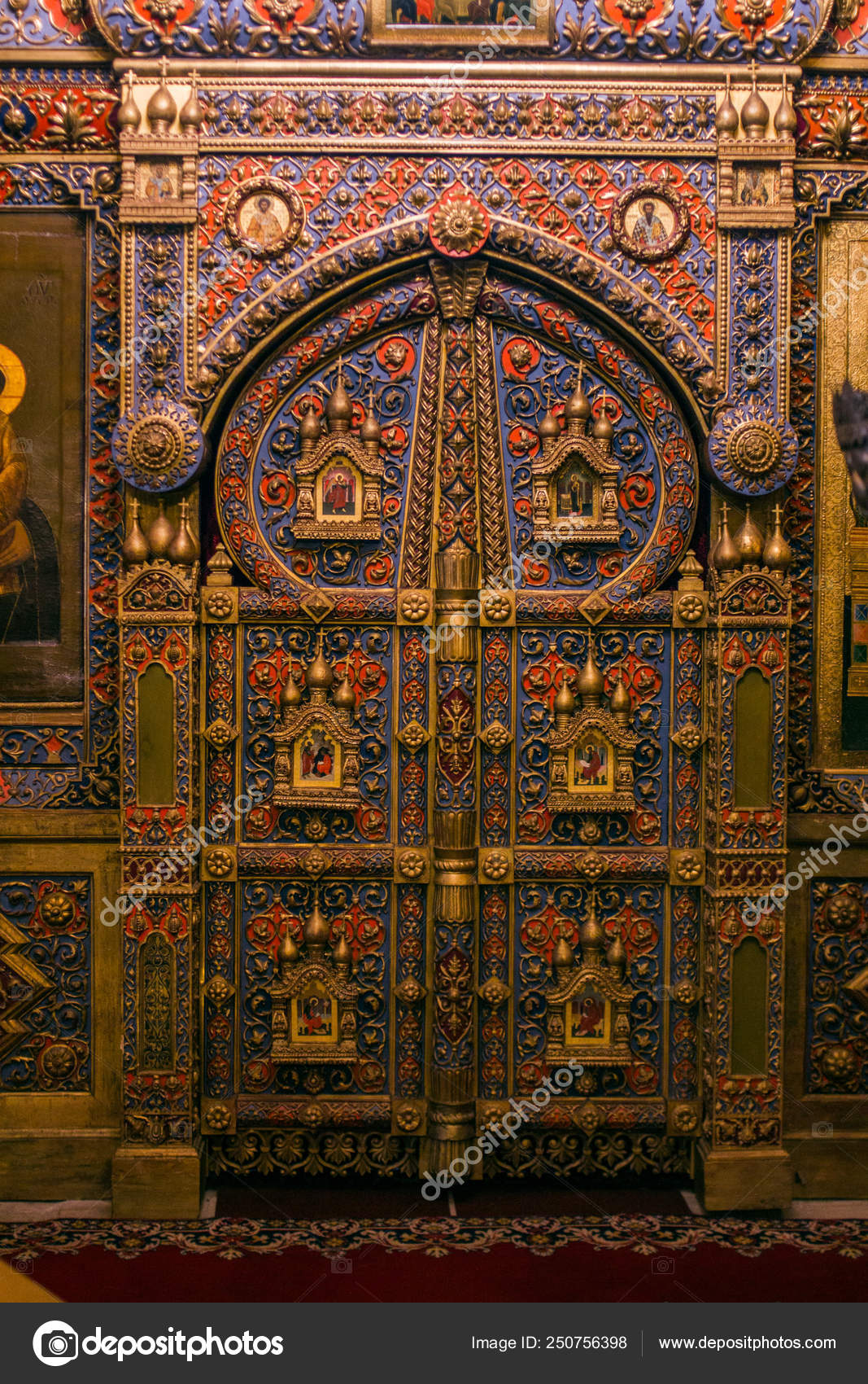 モスクワ 2019 アイコンと聖ワシリイ大聖堂 赤の広場 博物館で世界有名