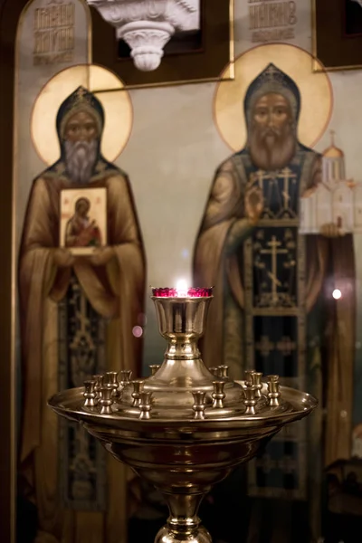 Church Candlestick Temple — Stock Photo, Image